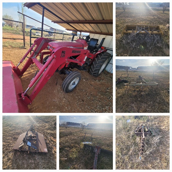 Mahindra 3525DI Tractor with Implements pic #1